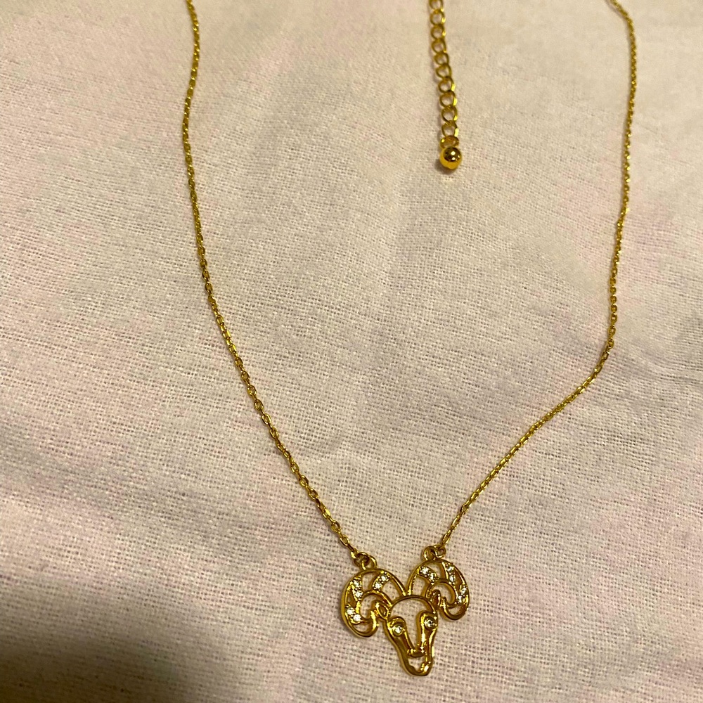 Kate Spade necklace- Aries Zodiac